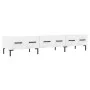 Weißer TV-Schrank aus Holzwerkstoff, 150 x 36 x 30 cm von vidaXL, TV-Möbel - Ref: Foro24-829156, Preis: 96,21 €, Rabatt: %