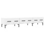 Weißer TV-Schrank aus Holzwerkstoff, 150 x 36 x 30 cm von vidaXL, TV-Möbel - Ref: Foro24-829156, Preis: 97,39 €, Rabatt: %