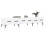 Weißer TV-Schrank aus Holzwerkstoff, 150 x 36 x 30 cm von vidaXL, TV-Möbel - Ref: Foro24-829156, Preis: 96,21 €, Rabatt: %