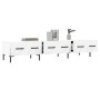Weißer TV-Schrank aus Holzwerkstoff, 150 x 36 x 30 cm von vidaXL, TV-Möbel - Ref: Foro24-829156, Preis: 97,39 €, Rabatt: %