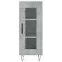 Concrete gray plywood sideboard 34.5x34x90 cm by vidaXL, Sideboards - Ref: Foro24-828792, Price: 54,95 €, Discount: %