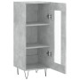 Concrete gray plywood sideboard 34.5x34x90 cm by vidaXL, Sideboards - Ref: Foro24-828792, Price: 55,56 €, Discount: %