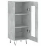 Concrete gray plywood sideboard 34.5x34x90 cm by vidaXL, Sideboards - Ref: Foro24-828792, Price: 54,95 €, Discount: %