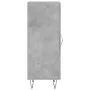 Concrete gray plywood sideboard 34.5x34x90 cm by vidaXL, Sideboards - Ref: Foro24-828792, Price: 54,95 €, Discount: %