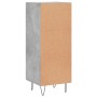 Concrete gray plywood sideboard 34.5x34x90 cm by vidaXL, Sideboards - Ref: Foro24-828792, Price: 55,56 €, Discount: %