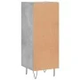 Concrete gray plywood sideboard 34.5x34x90 cm by vidaXL, Sideboards - Ref: Foro24-828792, Price: 54,95 €, Discount: %