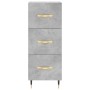 Concrete gray plywood sideboard 34.5x34x90 cm by vidaXL, Sideboards - Ref: Foro24-828584, Price: 67,98 €, Discount: %