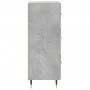 Betongraues Sperrholz-Sideboard 34,5 x 34 x 90 cm von vidaXL, Sideboards - Ref: Foro24-828584, Preis: 67,14 €, Rabatt: %