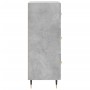 Concrete gray plywood sideboard 34.5x34x90 cm by vidaXL, Sideboards - Ref: Foro24-828584, Price: 67,98 €, Discount: %