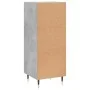Betongraues Sperrholz-Sideboard 34,5 x 34 x 90 cm von vidaXL, Sideboards - Ref: Foro24-828584, Preis: 67,14 €, Rabatt: %