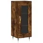 Engineered wood smoked oak sideboard 34.5x34x90 cm by vidaXL, Sideboards - Ref: Foro24-828777, Price: 55,89 €, Discount: %