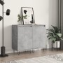 Sideboards 2 pcs concrete gray engineered wood 40x35x70 cm by vidaXL, Sideboards - Ref: Foro24-831061, Price: 60,88 €, Discou...