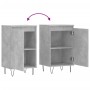 Sideboards 2 pcs concrete gray engineered wood 40x35x70 cm by vidaXL, Sideboards - Ref: Foro24-831061, Price: 60,88 €, Discou...