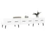 TV stand made of white glossy engineered wood, 150x36x30 cm by vidaXL, TV Furniture - Ref: Foro24-829166, Price: 104,04 €, Di...