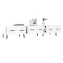 Holzwerkstoff TV-Möbel weiß glänzend 150x36x30 cm von vidaXL, TV-Möbel - Ref: Foro24-829166, Preis: 105,40 €, Rabatt: %