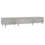Betongrauer TV-Schrank aus Holzwerkstoff, 150 x 36 x 30 cm von vidaXL, TV-Möbel - Ref: Foro24-829136, Preis: 85,58 €, Rabatt: %