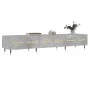 Betongrauer TV-Schrank aus Holzwerkstoff, 150 x 36 x 30 cm von vidaXL, TV-Möbel - Ref: Foro24-829136, Preis: 85,58 €, Rabatt: %