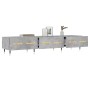Mueble para TV madera de ingeniería gris hormigón 150x36x30 cm de vidaXL, Muebles TV - Ref: Foro24-829136, Precio: 86,64 €, D...