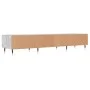 Betongrauer TV-Schrank aus Holzwerkstoff, 150 x 36 x 30 cm von vidaXL, TV-Möbel - Ref: Foro24-829136, Preis: 85,58 €, Rabatt: %