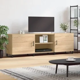 TV-Schrank aus Holzwerkstoff Sonoma-Eiche 150x30x50 cm von vidaXL, TV-Möbel - Ref: Foro24-829119, Preis: 119,79 €, Rabatt: %