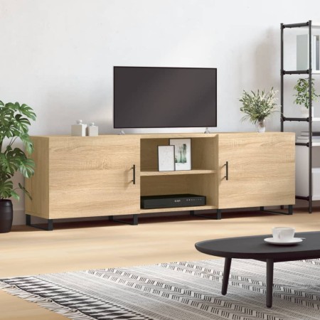 TV-Schrank aus Holzwerkstoff Sonoma-Eiche 150x30x50 cm von vidaXL, TV-Möbel - Ref: Foro24-829119, Preis: 121,73 €, Rabatt: %