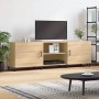 TV-Schrank aus Holzwerkstoff Sonoma-Eiche 150x30x50 cm von vidaXL, TV-Möbel - Ref: Foro24-829119, Preis: 121,73 €, Rabatt: %