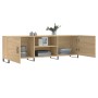 TV-Schrank aus Holzwerkstoff Sonoma-Eiche 150x30x50 cm von vidaXL, TV-Möbel - Ref: Foro24-829119, Preis: 121,73 €, Rabatt: %