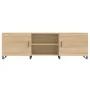 TV cabinet engineered wood Sonoma oak 150x30x50 cm by vidaXL, TV Furniture - Ref: Foro24-829119, Price: 119,79 €, Discount: %