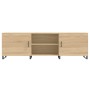 TV-Schrank aus Holzwerkstoff Sonoma-Eiche 150x30x50 cm von vidaXL, TV-Möbel - Ref: Foro24-829119, Preis: 121,73 €, Rabatt: %