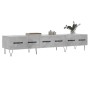 Betongrauer TV-Schrank aus Holzwerkstoff, 150 x 36 x 30 cm von vidaXL, TV-Möbel - Ref: Foro24-829152, Preis: 83,49 €, Rabatt: %