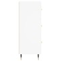 White engineered wood sideboard 34.5x34x90 cm by vidaXL, Sideboards - Ref: Foro24-828580, Price: 70,29 €, Discount: %