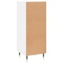 Weißes Sideboard aus Holzwerkstoff, 34,5 x 34 x 90 cm von vidaXL, Sideboards - Ref: Foro24-828580, Preis: 70,29 €, Rabatt: %