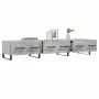 Mueble para TV madera de ingeniería gris hormigón 150x36x30 cm de vidaXL, Muebles TV - Ref: Foro24-829176, Precio: 155,33 €, ...