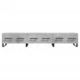 Mueble para TV madera de ingeniería gris hormigón 150x36x30 cm de vidaXL, Muebles TV - Ref: Foro24-829176, Precio: 155,33 €, ...