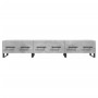 Mueble para TV madera de ingeniería gris hormigón 150x36x30 cm de vidaXL, Muebles TV - Ref: Foro24-829176, Precio: 157,06 €, ...