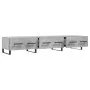 Mueble para TV madera de ingeniería gris hormigón 150x36x30 cm de vidaXL, Muebles TV - Ref: Foro24-829176, Precio: 155,33 €, ...