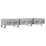 Mueble para TV madera de ingeniería gris hormigón 150x36x30 cm de vidaXL, Muebles TV - Ref: Foro24-829176, Precio: 157,06 €, ...