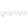 TV-Möbel aus weißem Holzwerkstoff 150x36x30 cm von vidaXL, TV-Möbel - Ref: Foro24-829132, Preis: 92,01 €, Rabatt: %