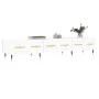 Engineered wood TV stand in white, 150x36x30 cm by vidaXL, TV Furniture - Ref: Foro24-829132, Price: 90,87 €, Discount: %