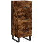 Aparador madera de ingeniería roble ahumado 34,5x34x90 cm de vidaXL, Aparadores - Ref: Foro24-828633, Precio: 84,48 €, Descue...