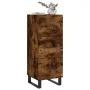 Smoked oak engineered wood sideboard 34.5x34x90 cm by vidaXL, Sideboards - Ref: Foro24-828633, Price: 83,33 €, Discount: %