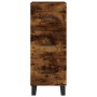 Aparador madera de ingeniería roble ahumado 34,5x34x90 cm de vidaXL, Aparadores - Ref: Foro24-828633, Precio: 84,48 €, Descue...