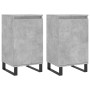 Sideboards 2 Stück betongraues Holzwerkstoff 40x35x70 cm von vidaXL, Sideboards - Ref: Foro24-831077, Preis: 98,19 €, Rabatt: %