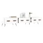 TV stand made of white glossy engineered wood, 150x36x30 cm by vidaXL, TV Furniture - Ref: Foro24-829126, Price: 94,37 €, Dis...