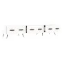 Holzwerkstoff TV-Möbel weiß glänzend 150x36x30 cm von vidaXL, TV-Möbel - Ref: Foro24-829126, Preis: 94,37 €, Rabatt: %