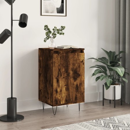 Sideboard aus geräuchertem Eichenholzwerkstoff, 40 x 35 x 70 cm von vidaXL, Sideboards - Ref: Foro24-831062, Preis: 47,99 €, ...