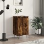 Sideboard aus geräuchertem Eichenholzwerkstoff, 40 x 35 x 70 cm von vidaXL, Sideboards - Ref: Foro24-831062, Preis: 47,99 €, ...