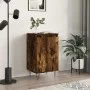 Smoked oak engineered wood sideboard 40x35x70 cm by vidaXL, Sideboards - Ref: Foro24-831062, Price: 46,14 €, Discount: %
