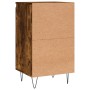 Sideboard aus geräuchertem Eichenholzwerkstoff, 40 x 35 x 70 cm von vidaXL, Sideboards - Ref: Foro24-831062, Preis: 47,99 €, ...