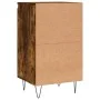 Smoked oak engineered wood sideboard 40x35x70 cm by vidaXL, Sideboards - Ref: Foro24-831062, Price: 46,14 €, Discount: %